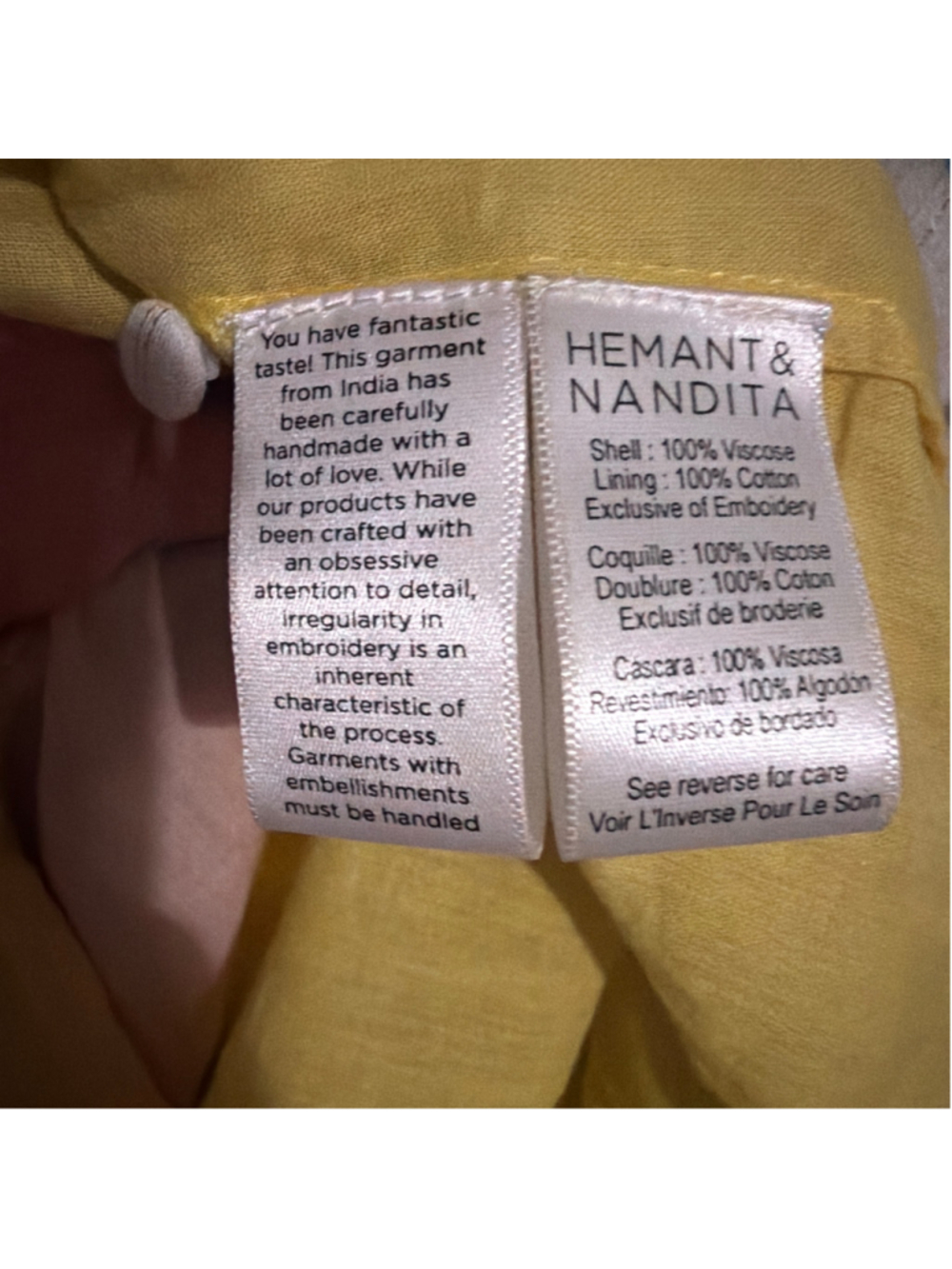 Hemant & Nandita Fluer Cut Out Midi/Maxi Dress - Picture 6 of 6